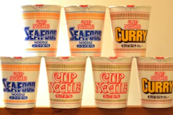 The original Japanese packaging emphasized English characters over Japanese ones.
