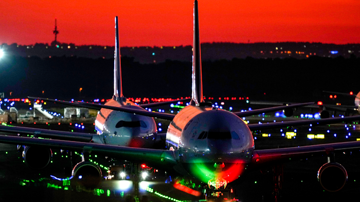 Ryanair said Friday, Jan. 7, 2022 that it's reallocating five planes it has based at Frankfurt Airport to other European airports that “have responded with lower airport charges to stimulate traffic recovery.”