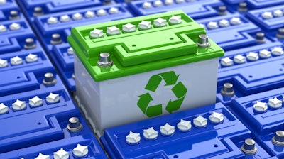 Car Battery Recycling I Stock 488366903