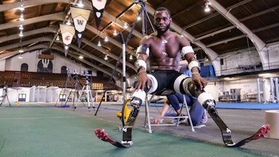 Blake Leeper on the CU Boulder campus in August 2018.