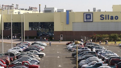 General Motors assembly plant, Silao, Mexico, Feb. 12, 2008.