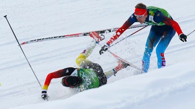 Human-made snow was used to augment trails at the Sochi Games in 2014. Some athletes complained that it made the trails icier and more dangerous.