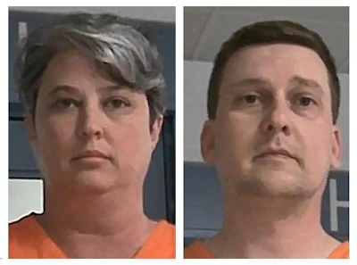 Diana Toebbe, left, and Jonathan Toebbe