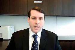 In this image taken from video from House Television, David Sackler, a member of the family that owns Purdue Pharma, testifies via video to a House Oversight Committee hearing on Dec. 17, 2020. Yale University has begun removing the Sackler name from its campus, several years after announcing it would no longer accept donations from the family that owns OxyContin maker Purdue Pharma.