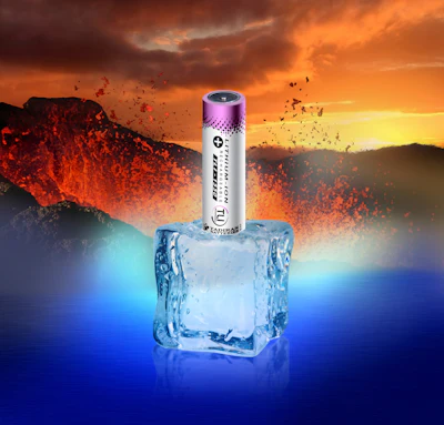 Tadiran TLI Series Li-ion batteries work for up to 20 years and 5,000 full recharge cycles.