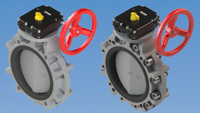 Type-57P Butterfly Valve CPVC
