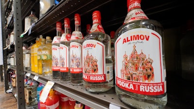 Russian-made goods will likely cost more in Western liquor stores if most-favored-nation status is removed.