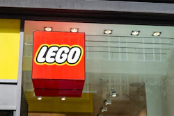 Lego store, Hamburg, Germany, Aug. 2019.
