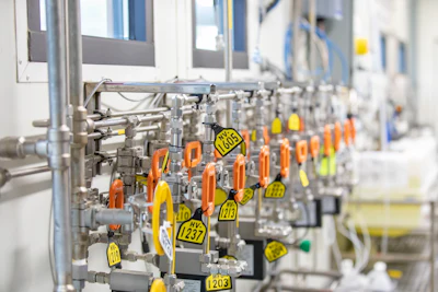 Figure 3. While most plant operators tag the mission-critical fluid system components such as pumps, they do not always tag every item – and they should.