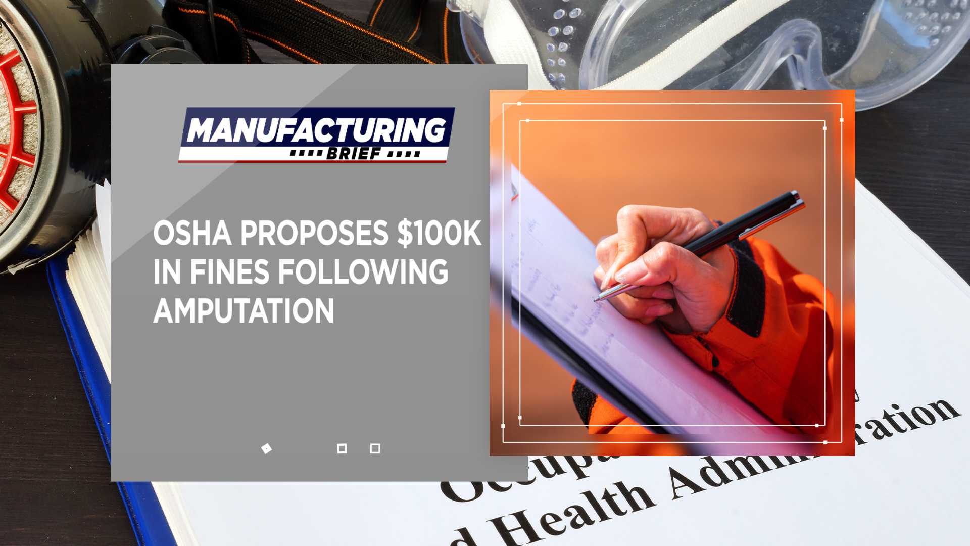 OSHA Proposes $100K in Fines Following Amputation | Industrial ...
