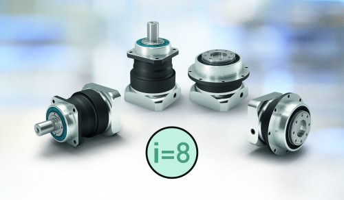 Neugart now also offers the ratio i=8 for precision gearboxes with helical gearing.