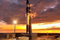 Electron Launch Vehicle at Rocket Lab Launch Complex 1 for the NASA CAPSTONE lunar mission.