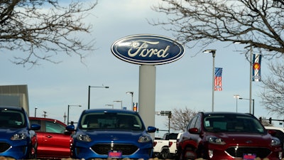 Ford will add 6,200 factory jobs in Michigan, Missouri and Ohio as it prepares to build more electric vehicles and roll out two redesigned combustion-engine models, the company announced, Thursday, June 2, 2022.