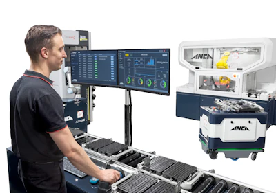 The AutoSet job preparation station.