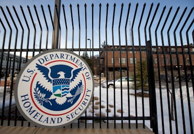 The U.S. Homeland Security Department headquarters in northwest Washington is pictured on Feb. 25, 2015.
