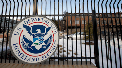 The U.S. Homeland Security Department headquarters in northwest Washington is pictured on Feb. 25, 2015.