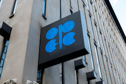 The logo of the Organization of the Petroleoum Exporting Countries (OPEC) is seen outside of OPEC's headquarters in Vienna, Austria, Thursday, March 3, 2022. The OPEC oil cartel and its allies are meeting on Wednesday, Aug. 3, 2022, to decide how much oil to produce in September. They're meeting amid high oil prices and unstable energy supplies exacerbated by the war Russia is waging on Ukraine.