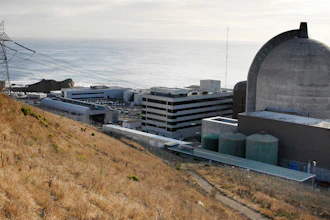 One of Pacific Gas & Electric's Diablo Canyon Power Plant's nuclear reactors in Avila Beach, Calif., is viewed Nov. 3, 2008. The California Energy Commission is holding a three-hour workshop focused on the state's power needs in the climate change era and what role the power plant might have in maintaining reliable electricity.