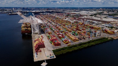 Shipping containers at the Port of Baltimore, Aug. 12, 2022.