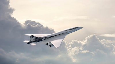 This undated image provided by Boom Supersonic shows Boom Supersonic Overture Aircraft. American Airlines says it has agreed to buy up to 20 supersonic jets that are still on the drawing board and years away from flying. American announced the deal Tuesday, Aug. 16, 2022 with Boom Supersonic.