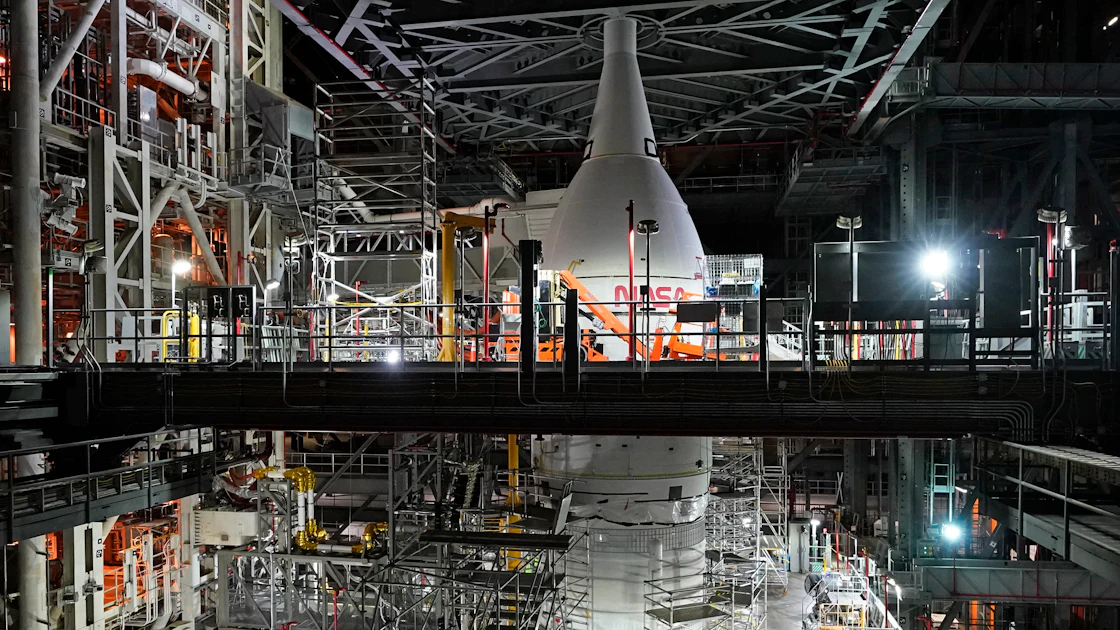 Nasa Test Rigs NASA Tests New Moon Rocket | Industrial Equipment News