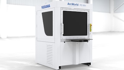 Ideal for replacing or supplementing manual welding of small parts, the compact and flexible ArcWorld RS optimizes floorspace utilization in tight working environments.