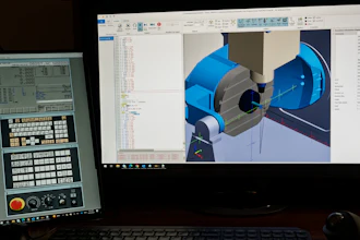 NC Reflection Studio uses machine models from the machine tool builder or select CAM systems with a virtualized FANUC CNC creating a digital twin to provide powerful G-code and cutting simulation, in addition to backplotting, program editing as well as full-featured job setup.