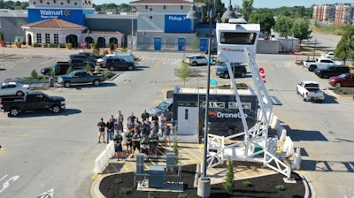 In July, DroneUp opened its third commercial drone delivery location in Rogers, Arkansas at the Pinnacle Hills Walmart.