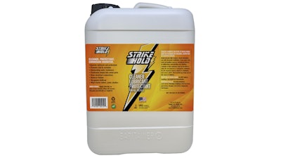 StrikeHold works as an anti-corrosion protectant, cleaner, and lubricant in industrial settings.