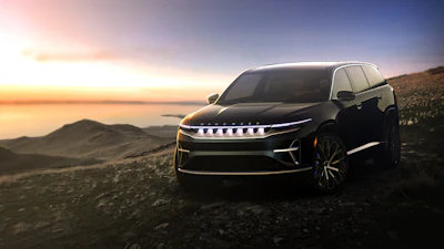 The new all-electric Wagoneer S.