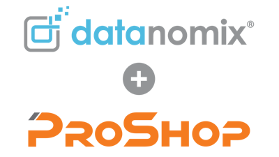 Datanomix Pro Shop Media Assets Logo Lockup