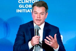 Actor Matt Damon speaks at the Clinton Global Initiative, Tuesday, Sept. 20, 2022, in New York.