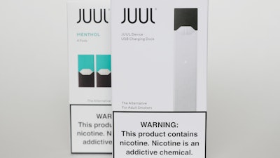 In a deal announced Tuesday, Sept. 6, 2022, electronic cigarette maker Juul Labs will pay nearly $440 million to settle a two-year investigation by 33 states into the marketing of its high-nicotine vaping products, which have long been blamed for sparking a national surge in teen vaping.