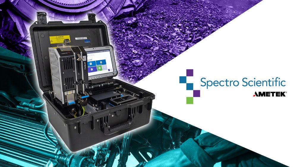 Military-Approved Portable Oil Analysis Lab From: AMETEK Spectro