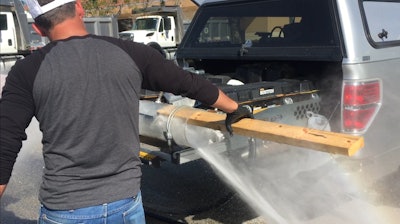 To reduce costs and conserve fuel and water, cleaning crews are compelled to adopt more efficient tools and techniques like those from KEG Technologies, to implement cleaning that can involve a hundred gallons of water per minute.