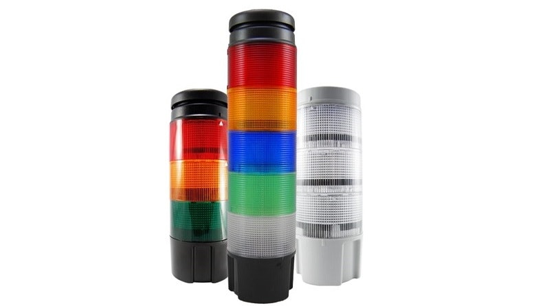 Compact Stacklight with Audible Signal Options From: Norstat ...