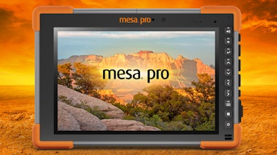 The new Mesa Pro Rugged Tablet from Juniper Systems.