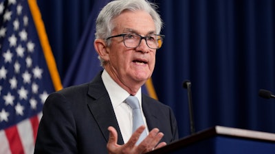 Federal Reserve Chairman Jerome Powell at a news conference in Washington, Nov. 2, 2022.