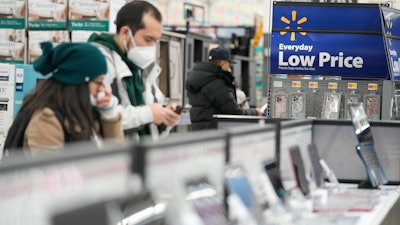 Walmart store in Secaucus, N.J., Nov. 22, 2022.