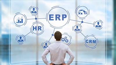 Manager Analyzing Erp On Ar Screen, Connections, Bi, Hr, Crm 820886246 4500x3000