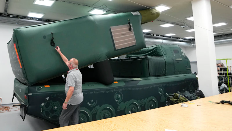 Inflatable Tanks: Inside the Company That Makes Decoy Armaments ...