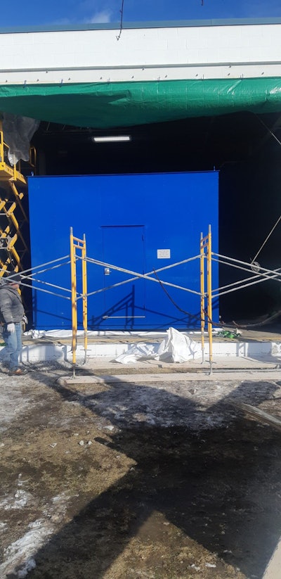 Installation Of Fm Approved Fire Rated Storage Building