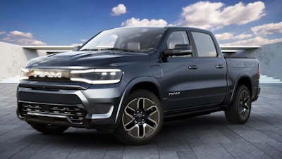 In this February 2023 photo, a look at the new Ram 1500 REV.