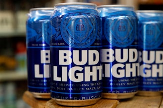 Cans of Bud Light beer are seen in Washington, Thursday Jan. 10, 2019. The marketing executive who oversaw a partnership between Bud Light and a transgender influencer is taking a leave of absence after it snowballed into cries for boycotts from some angry customers, according to media reports, Friday, April 21, 2023.