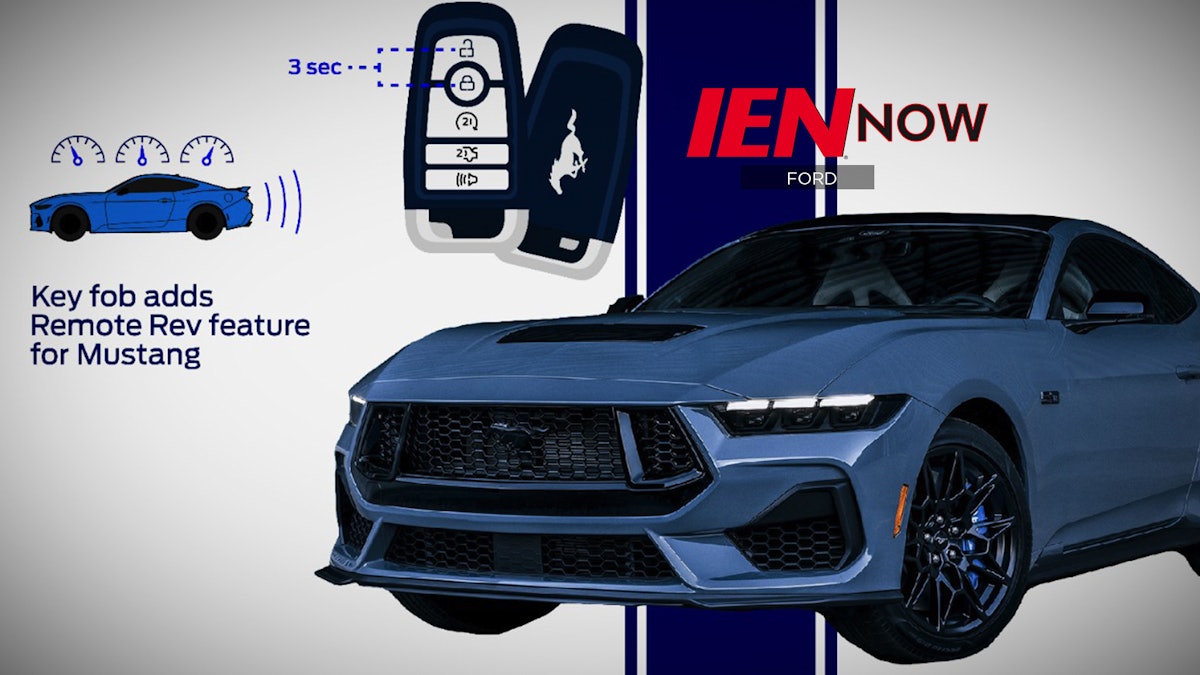 Ford Mustang Adds Remote Rev Feature | Industrial Equipment News