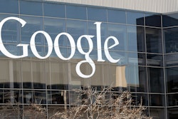 Google's logo is displayed on its headquarters in Mountain View, Calif., Jan. 3, 2013.