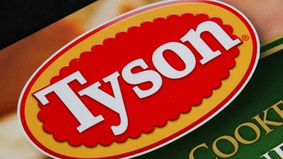 A Tyson food product is seen in Montpelier, Vt., Nov. 18, 2011.