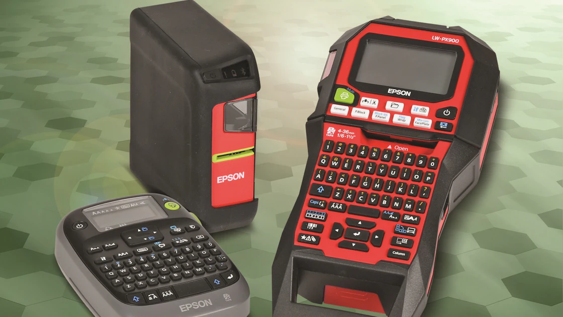 Automation Direct Label Epson LabelWorks Portable Label Printers From: AutomationDirect ...