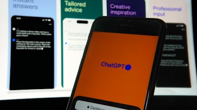 The ChatGPT app is seen on an iPhone in New York, Thursday, May 18, 2023.