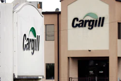 Cars sit parked at a Cargill Inc., turkey processing plant on Aug. 4, 2011, in Springdale, Ark.